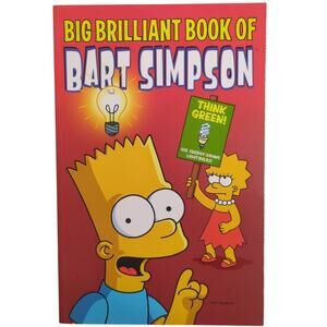 Big Brilliant Book of Bart Simpson Matt Groening 2008 Graphic Novel Harper